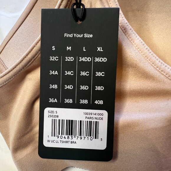 Tommy John Ultimate Comfort Wire-Free T-Shirt Bra 32C Paris Nude - Picture 6 of 9